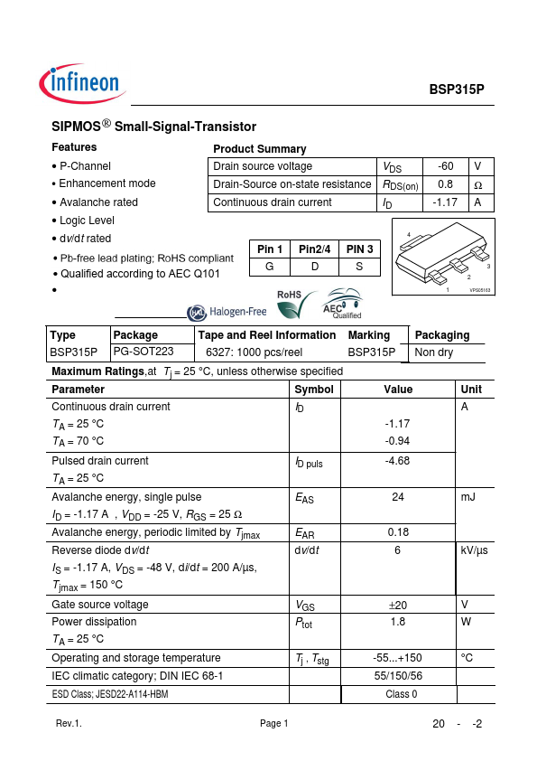 BSP315P