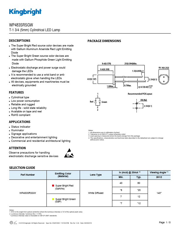 WP483SRSGW