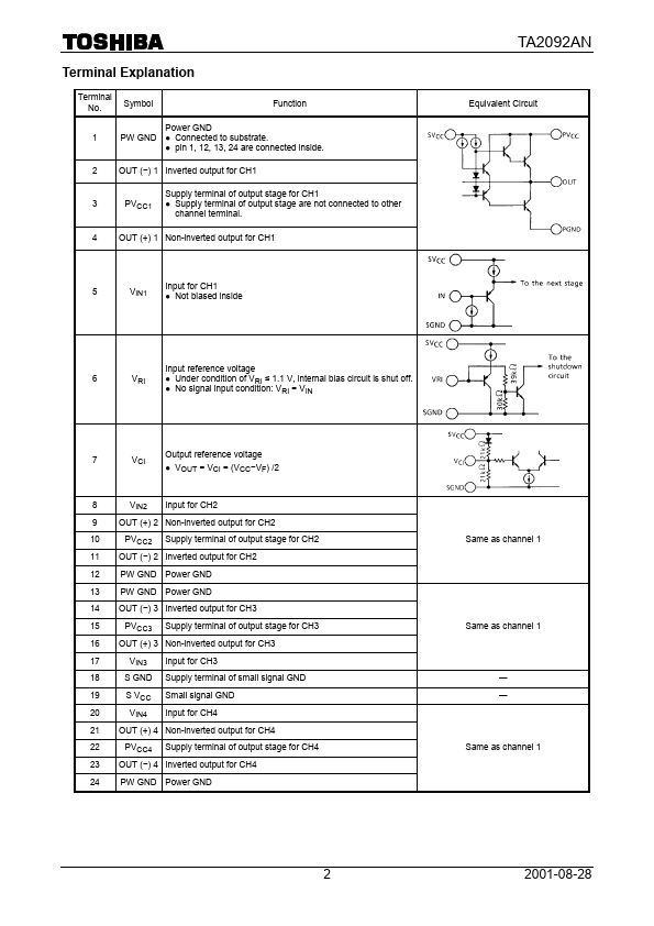 TA2092AN