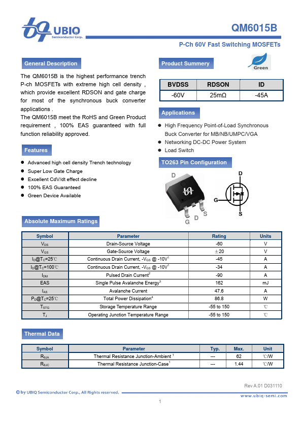 QM6015B