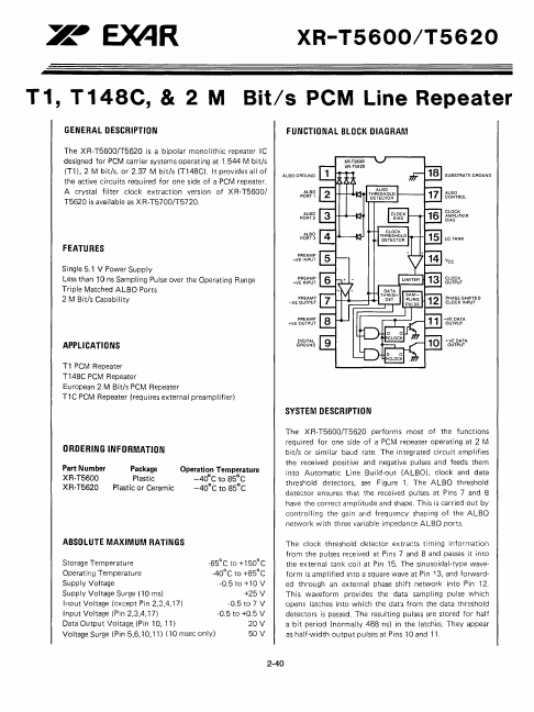 XR-T5620