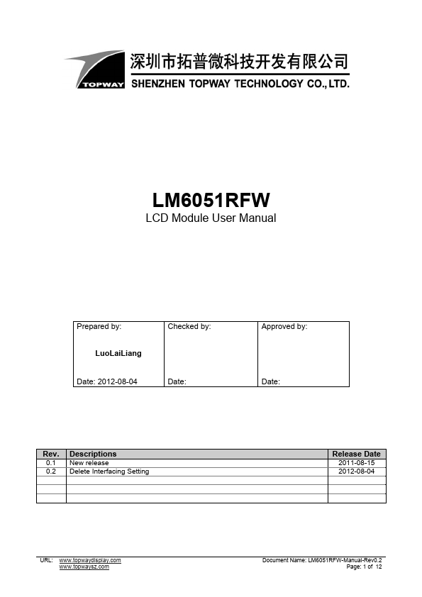LM6051RFW
