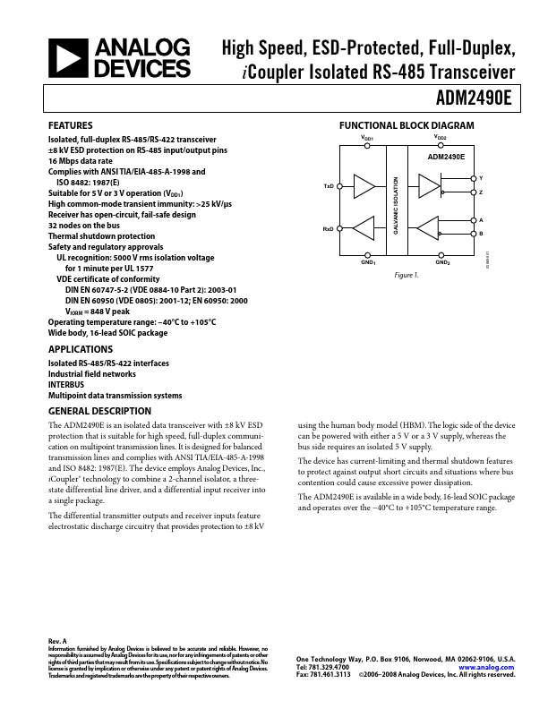 ADM2490E