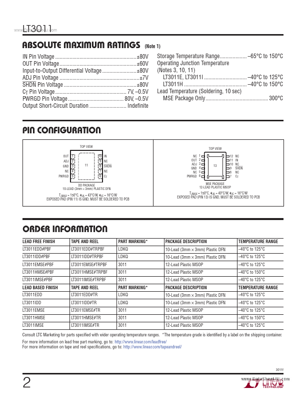 LT3011