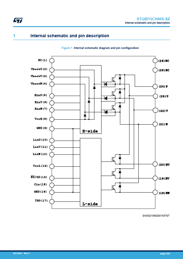 STGIB15CH60S-XZ