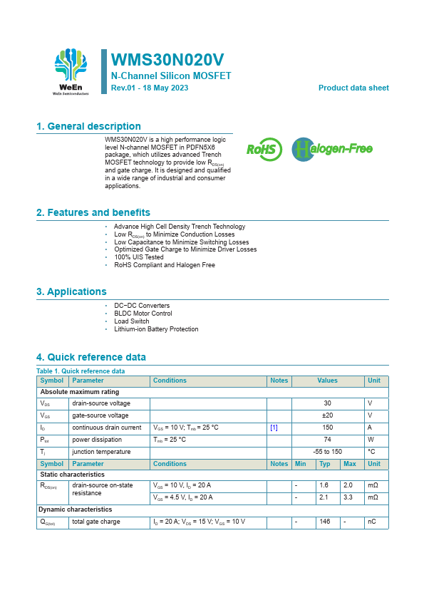 WMS30N020V